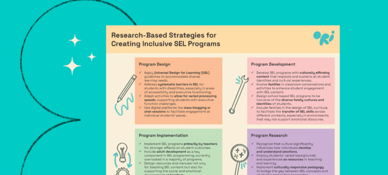 Actionable Strategies for Creating Inclusive SEL Programs