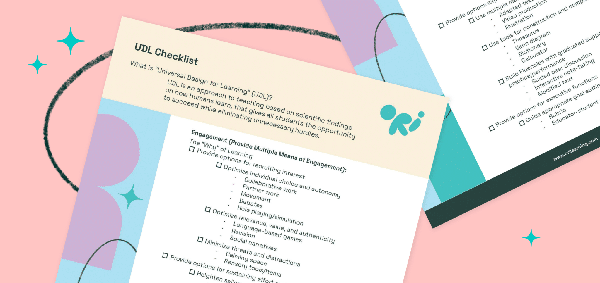 UDL checklist