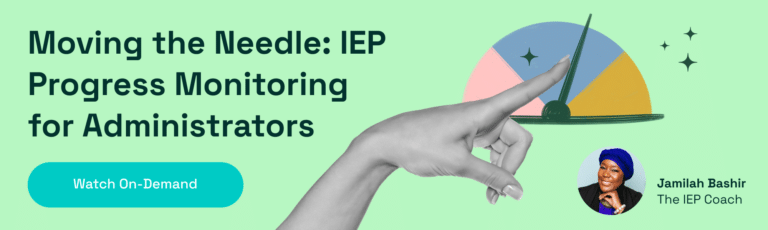 IEP Progress Monitoring Webinar